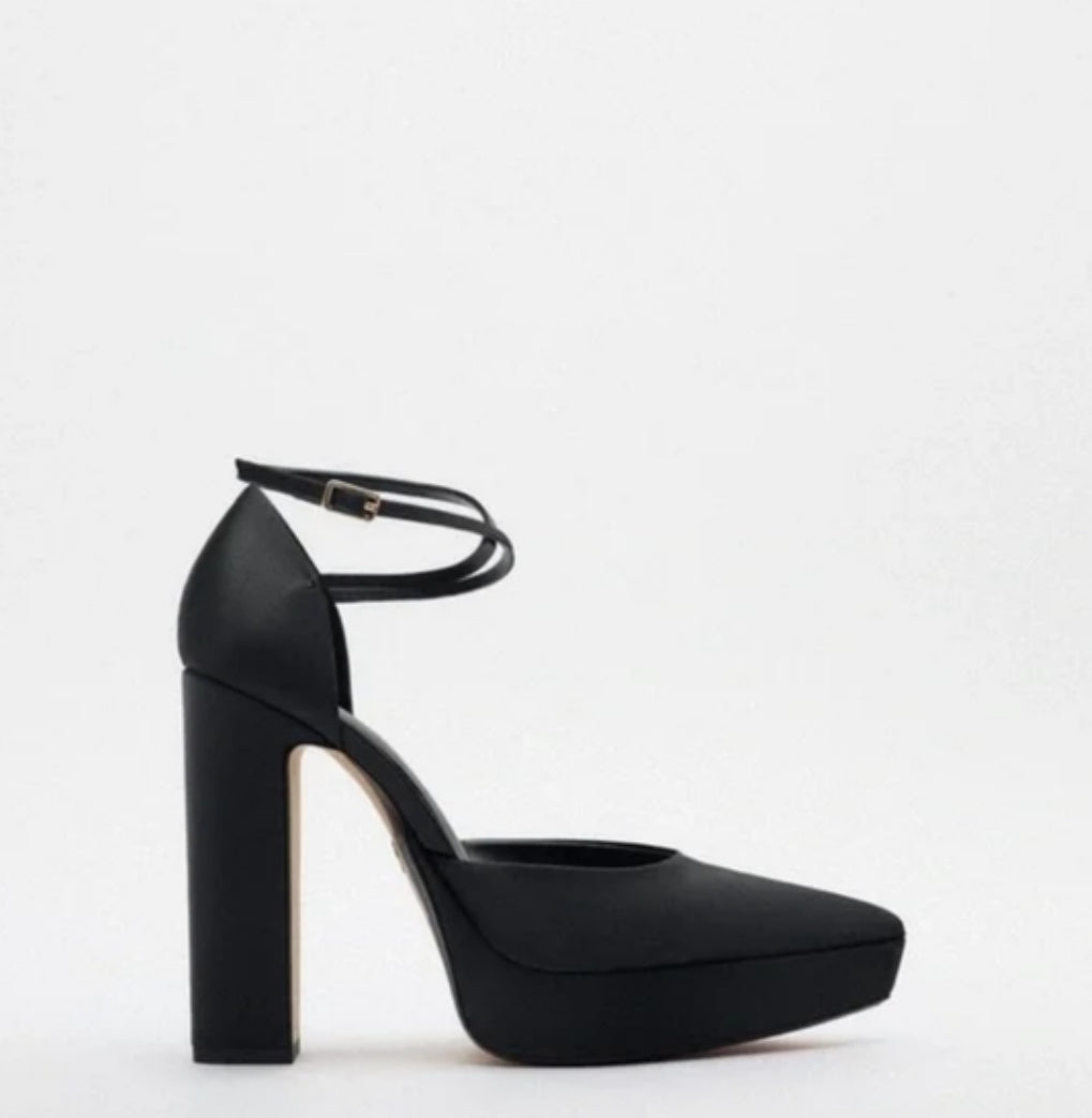 ZARA - Limited Edition Heeled Platform Shoes