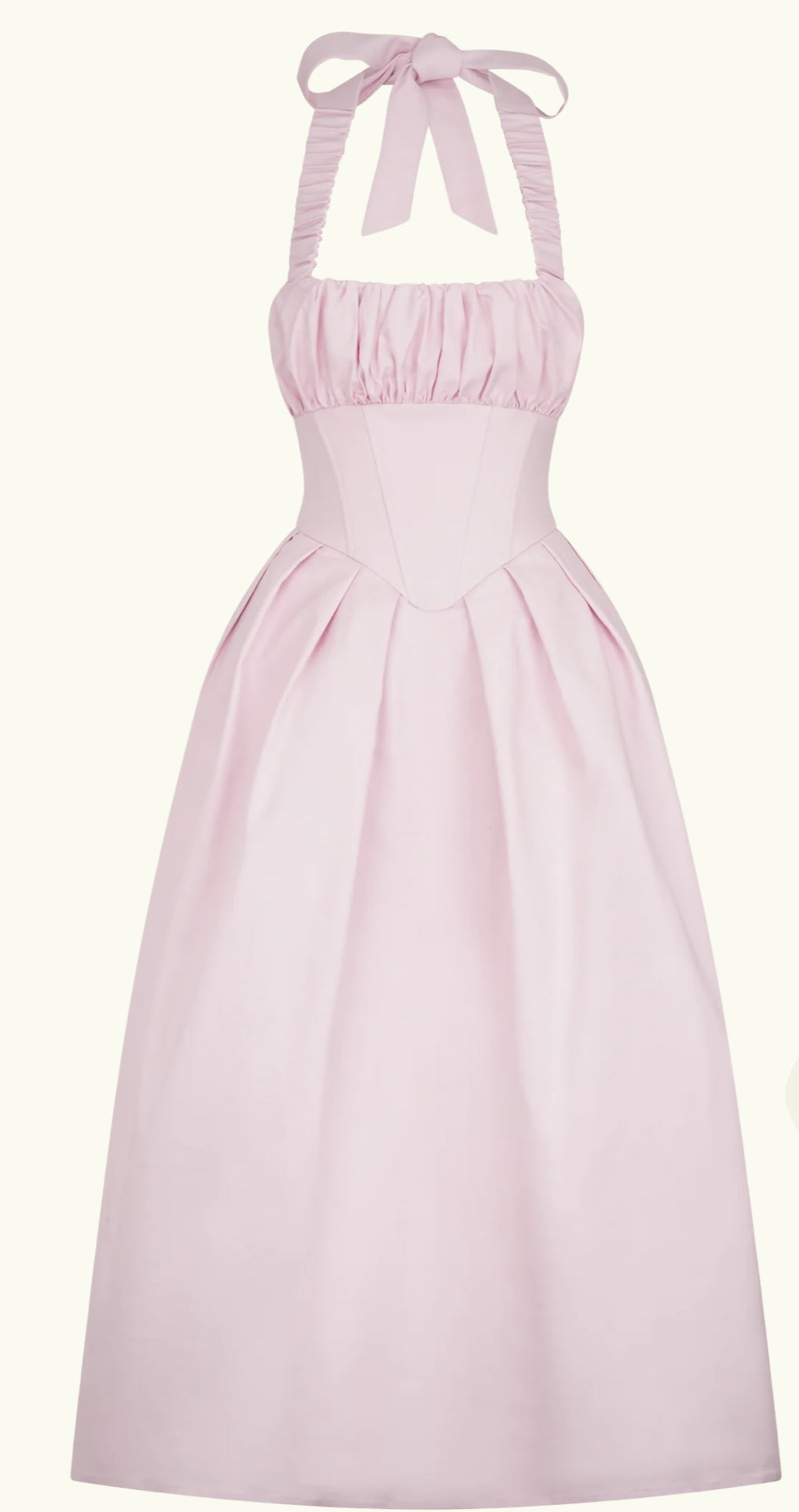 MESHKI - Candy Halter Midi Dress