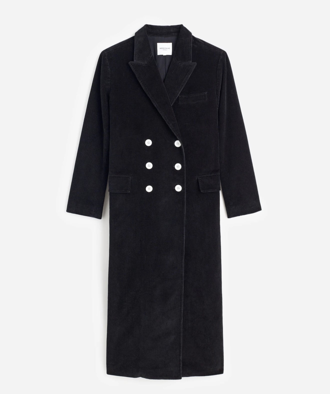 ALEXA CHUNG X MADEWELL - OVERSIZED LONG COAT IN CORDUROY