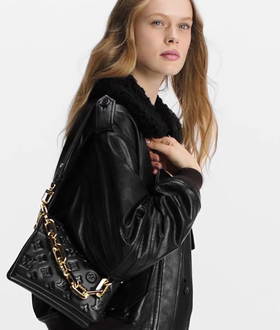 Black Louis Vuitton Coussin BB, BB