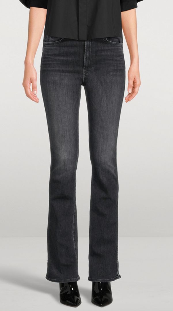MOTHER - High-Waisted Smokin' Double Heel Jeans