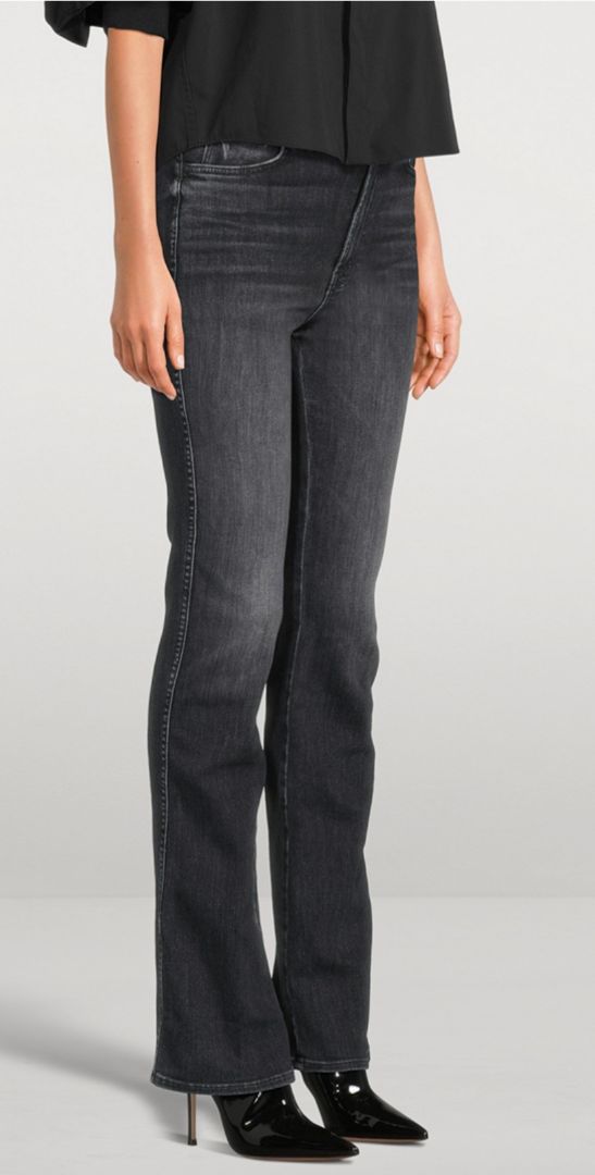 MOTHER - High-Waisted Smokin' Double Heel Jeans