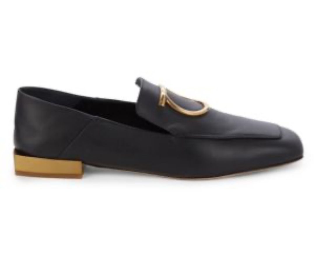 Salvatore Ferragamo - Lana Leather Loafers