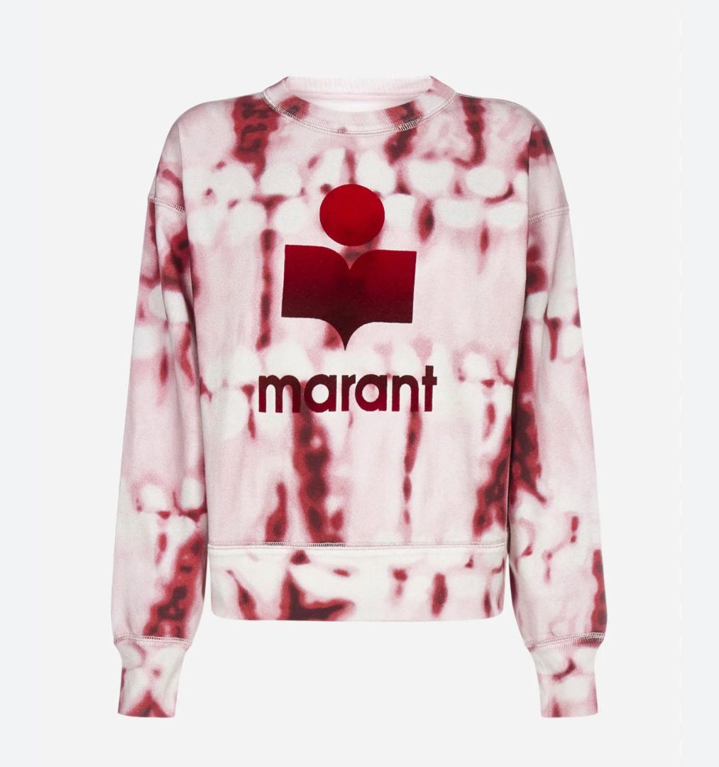 Isabel Marant Etoile - Mobyli logo tie-dye sweatshirt
