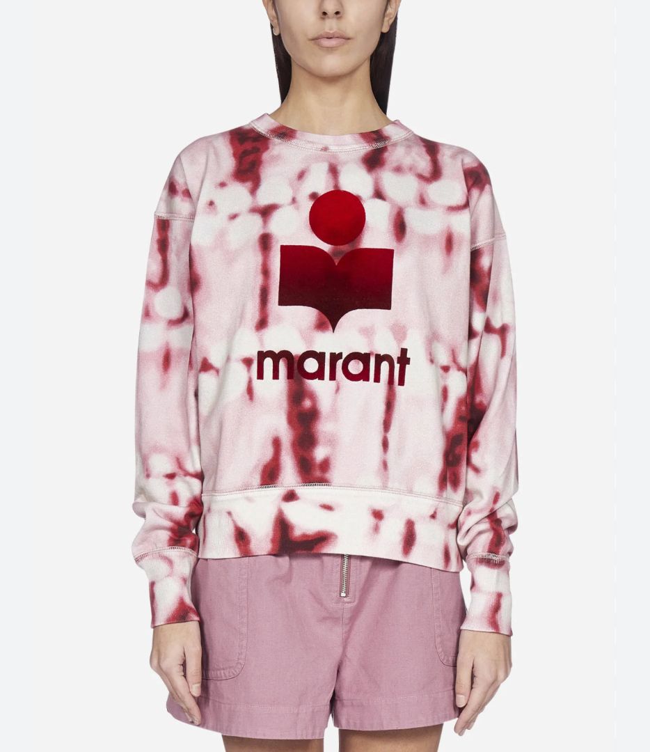 Isabel Marant Etoile - Mobyli logo tie-dye sweatshirt