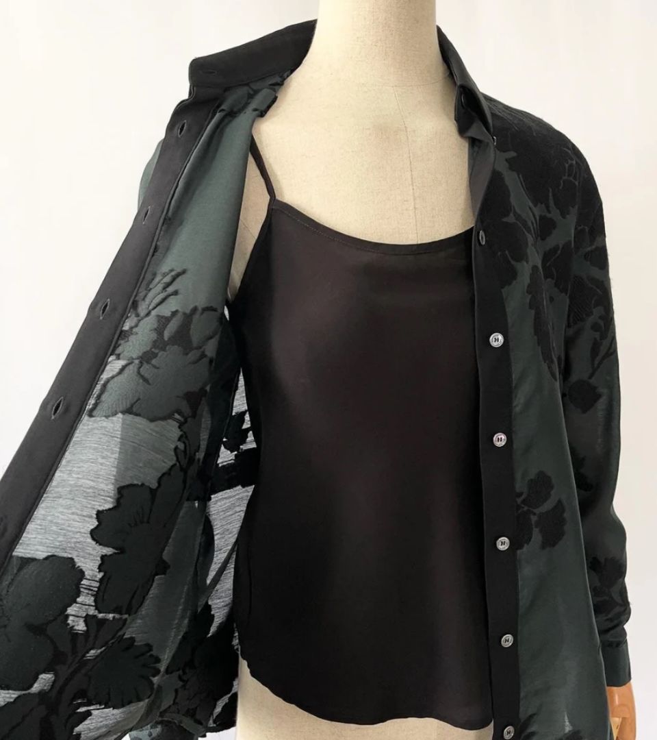 Burberry - London Button up Blouse and Cami