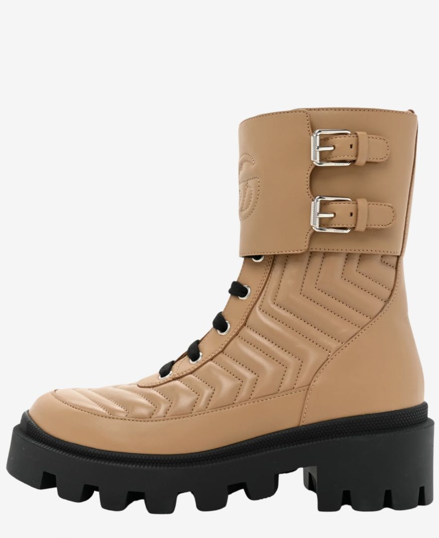 GUCCI - Frances Combat Boots