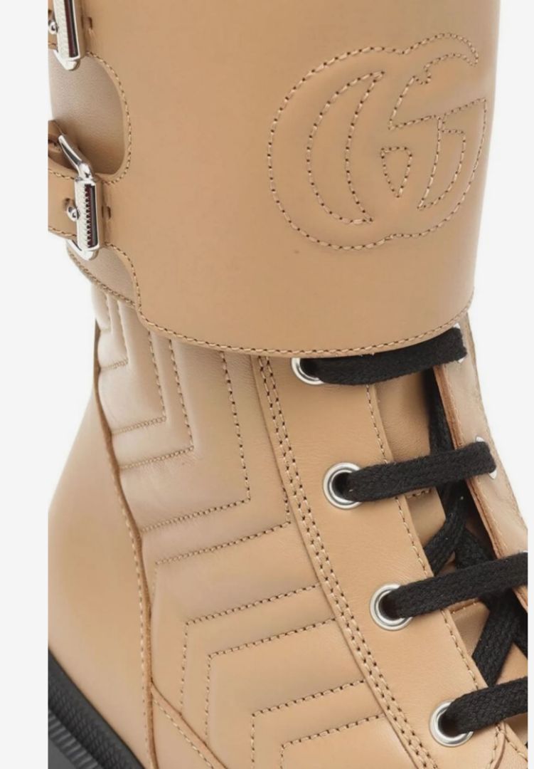 GUCCI - Frances Combat Boots