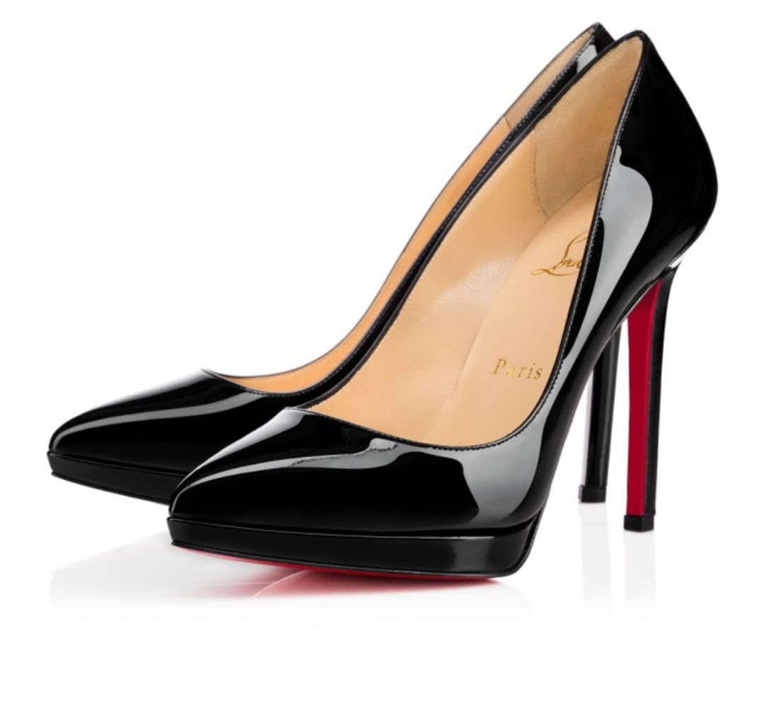 Christian Louboutin - 120 Black Patent Pump