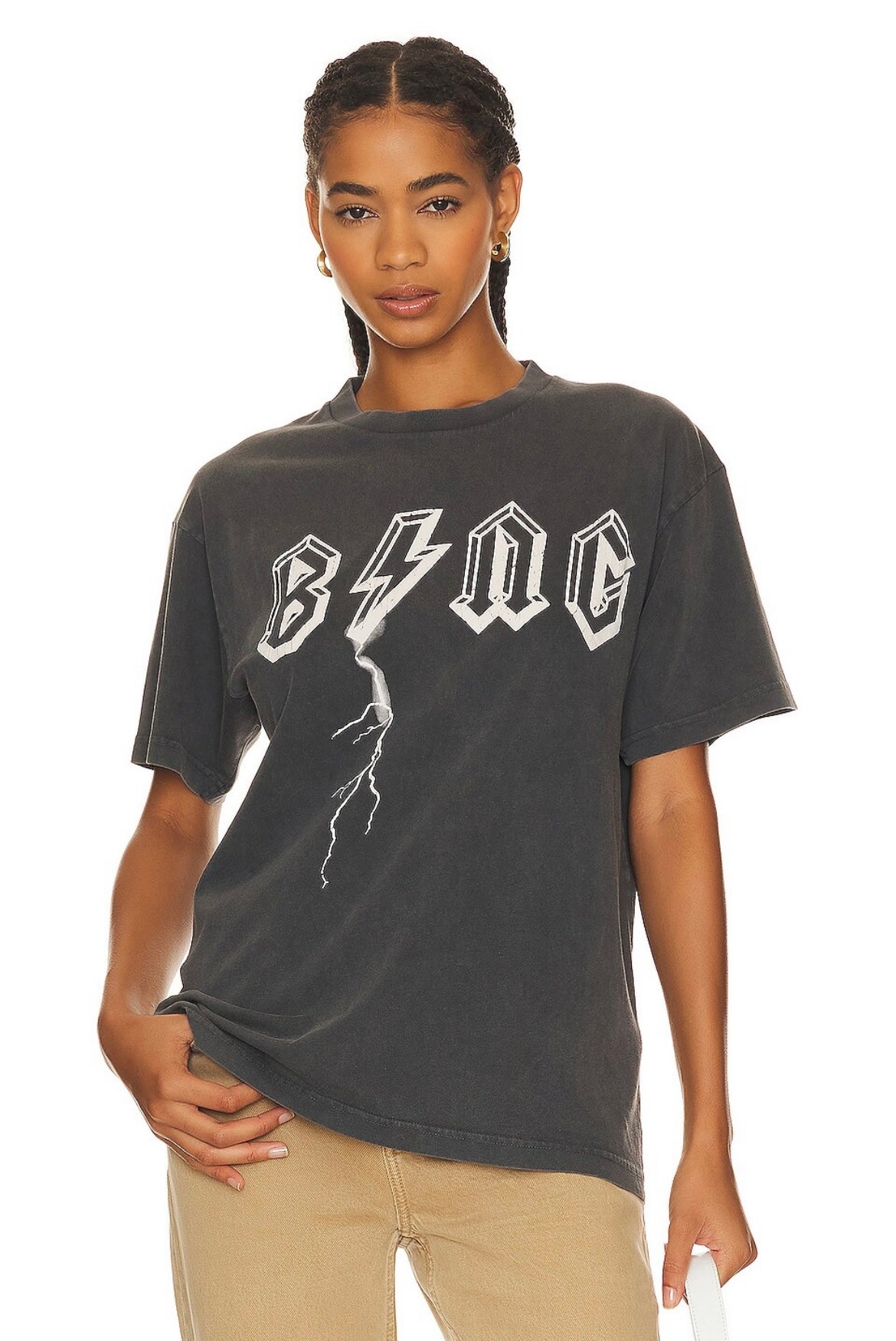 ANINE BING Bolt Bing Tee