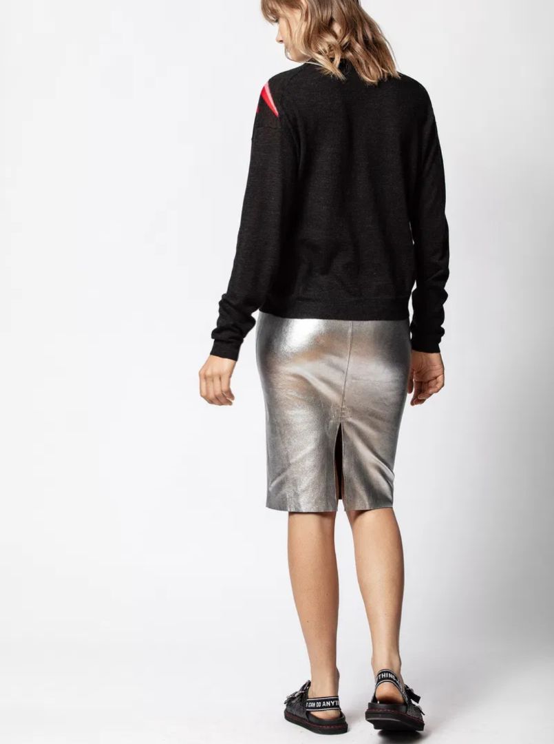 Zadig & Voltaire - Jaden Silver Skirt