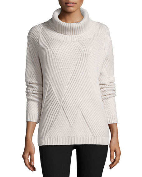 RAG & BONE 100% MERINO WOOL OAT TURTLENECK