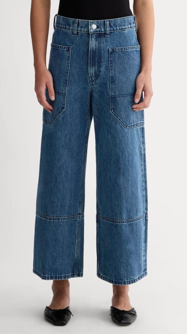 Everlane - The Way High Gardener Cropped Jean