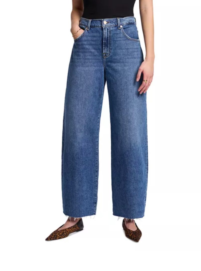7 FOR ALL MANKIND - Bonnie High-Rise Barrel Jean