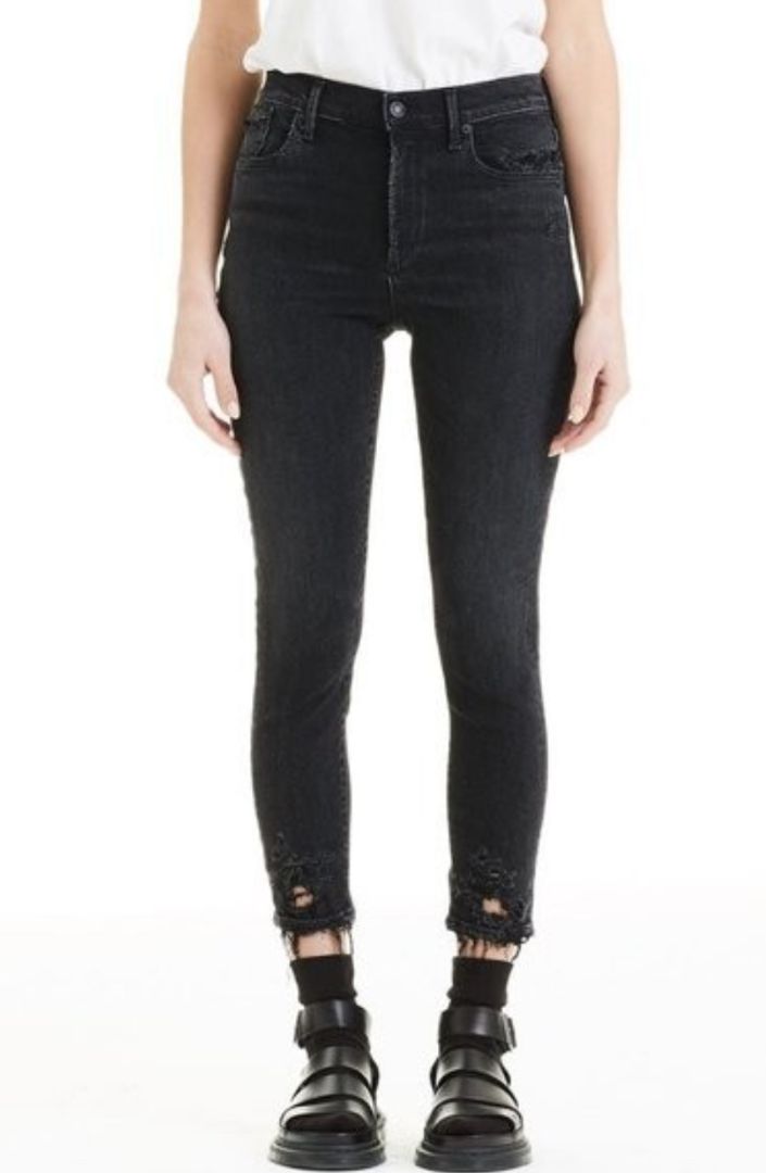 Agolde - Sophie High-Rise Crop