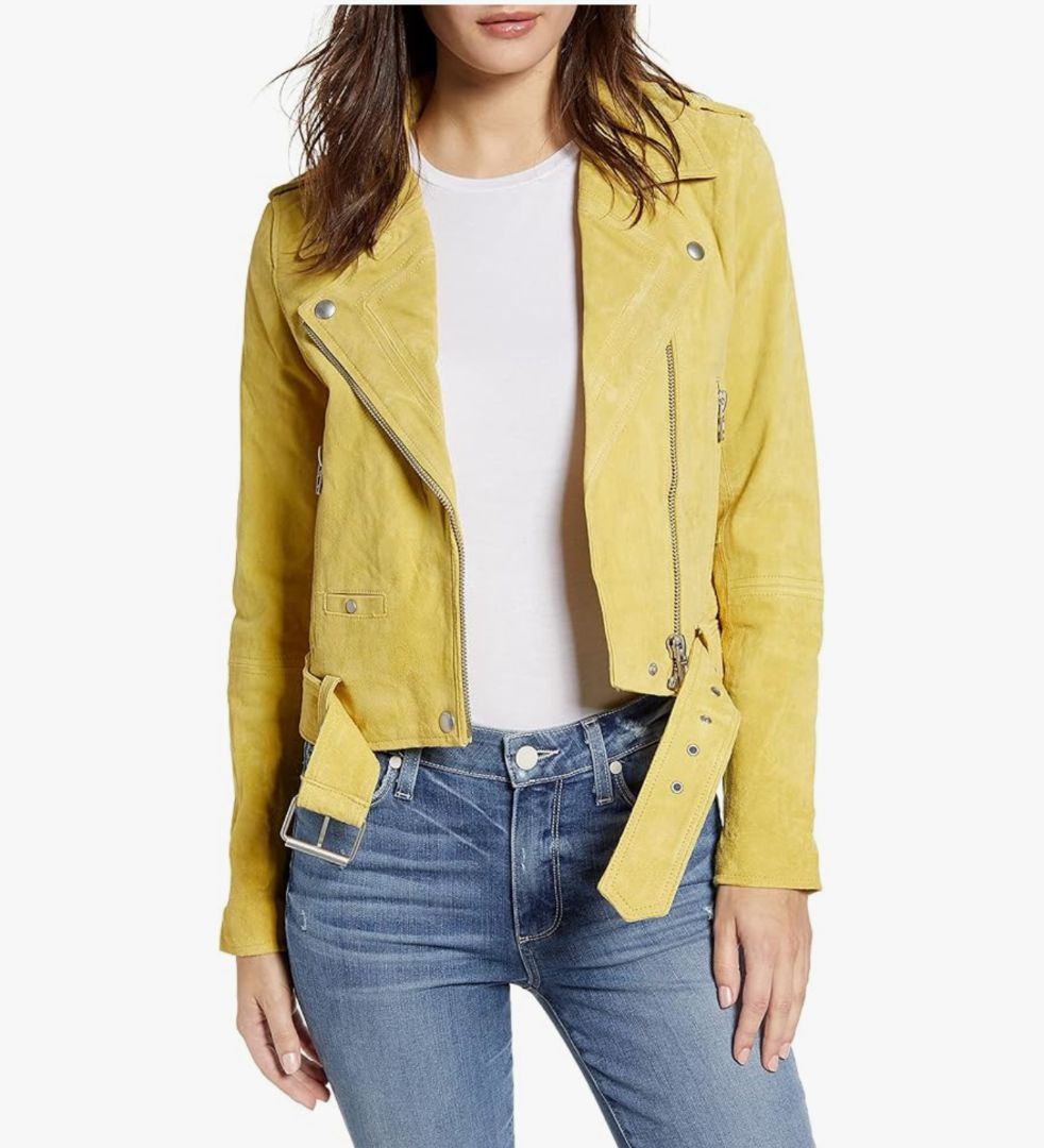 BLANKNYC - Motorcycle Suede Jacket