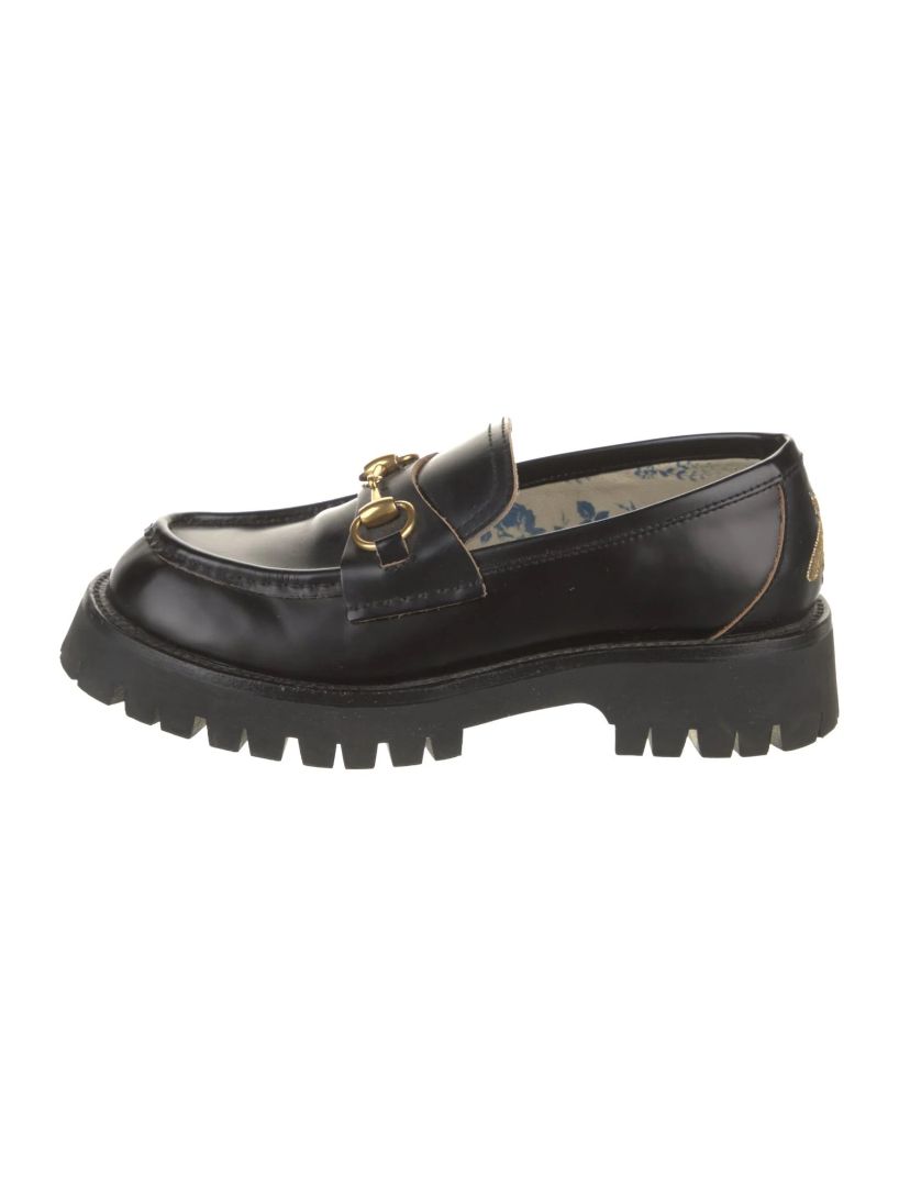 GUCCI - Horsebit Loafers with Bee