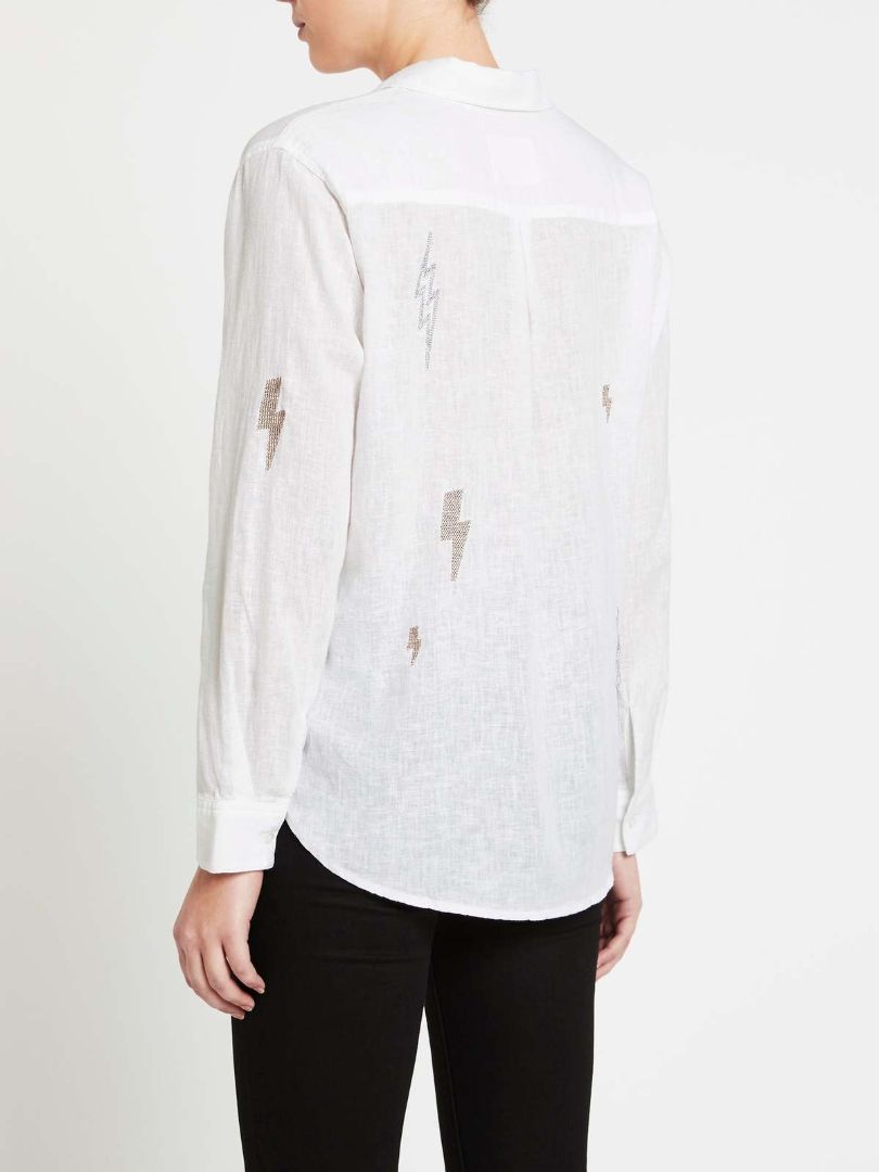 Rails - Linen Long Sleeve Button-up