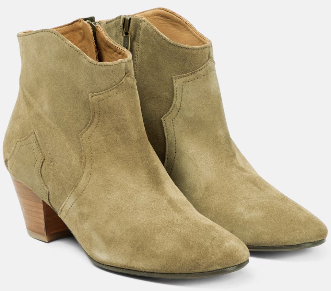 Isabel Marant Dicker suede ankle boots