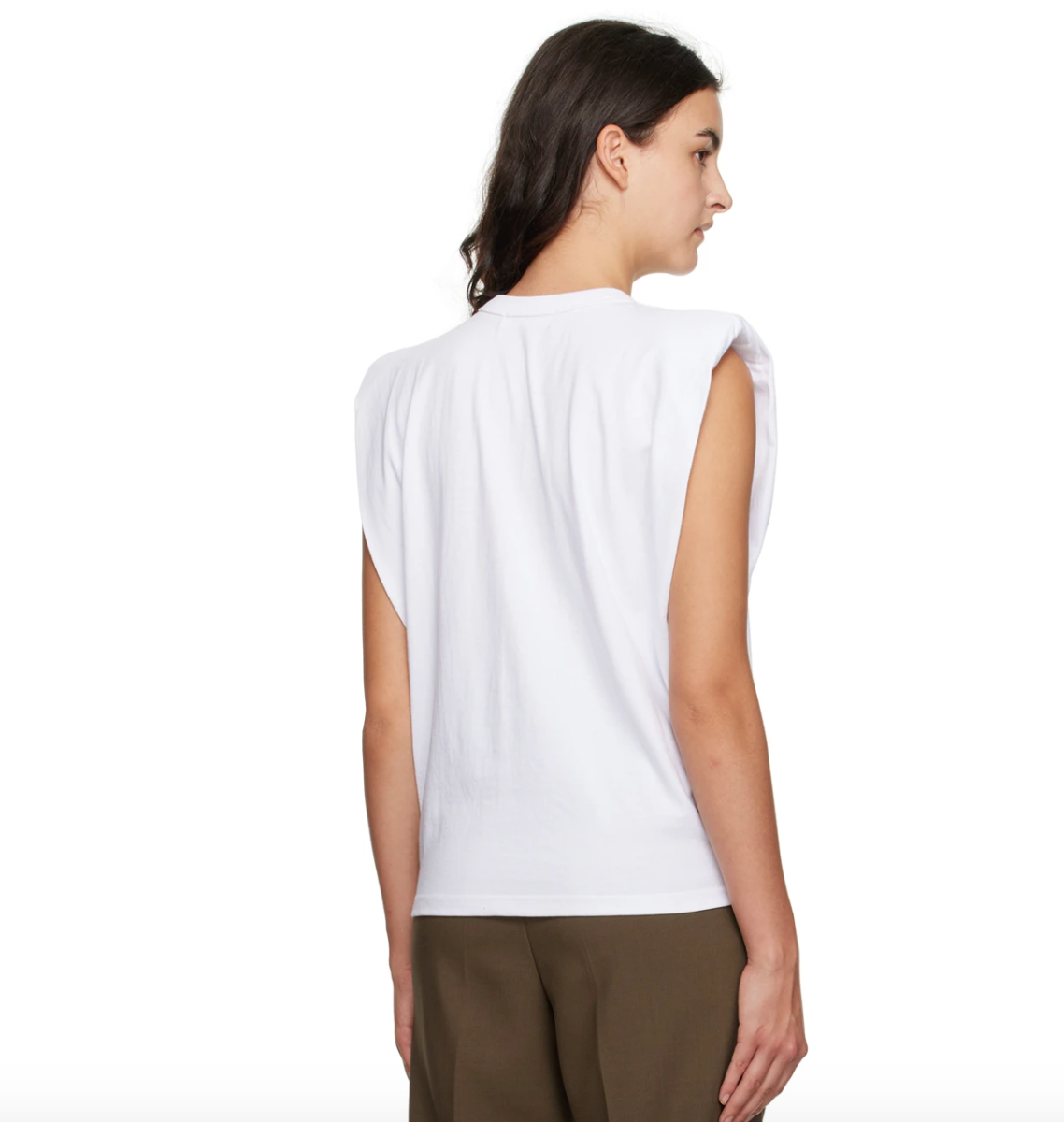 The Frankie Shop Tank with Shoulder Pads