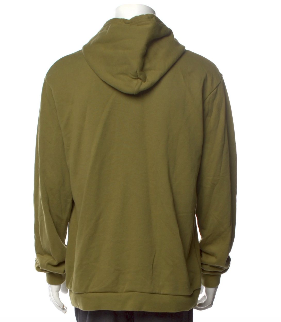 MENS JOHN ELLIOTT green hoodie with white strings