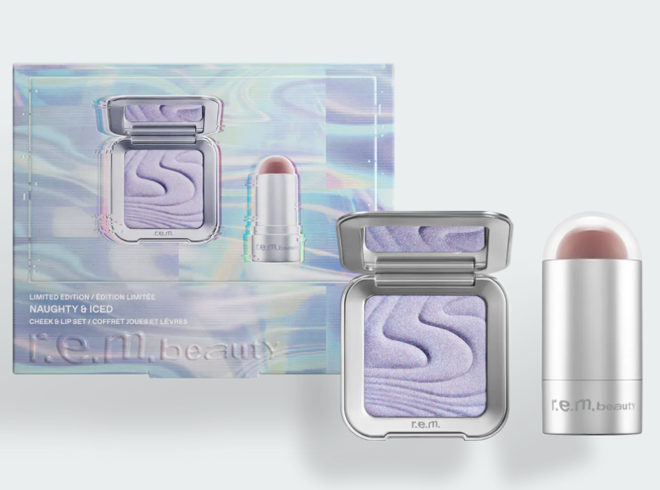 REM BEAUTY highlight and blush kit