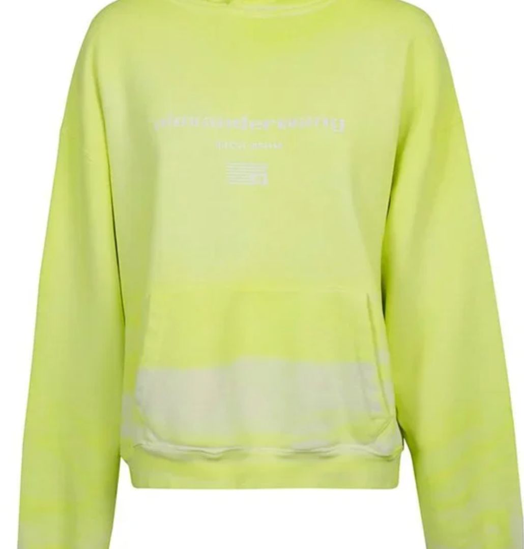 ALEXANDER WANG NWT neon yellow sweatshirt