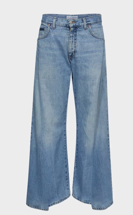E.L.V. Denim Freya Jean in Two-Tone Light Wash