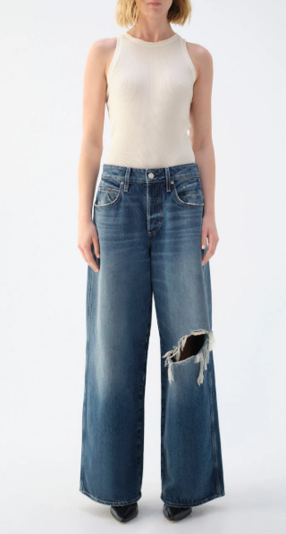 AMO INDRIA LASTING Jeans in Blue