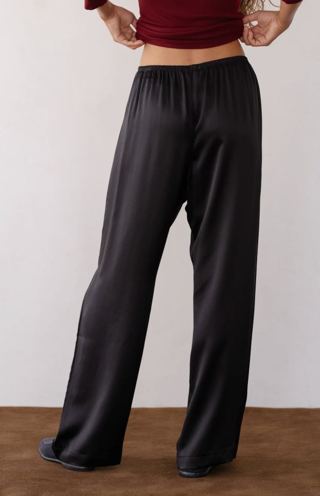 DONNI black straight sweatpants