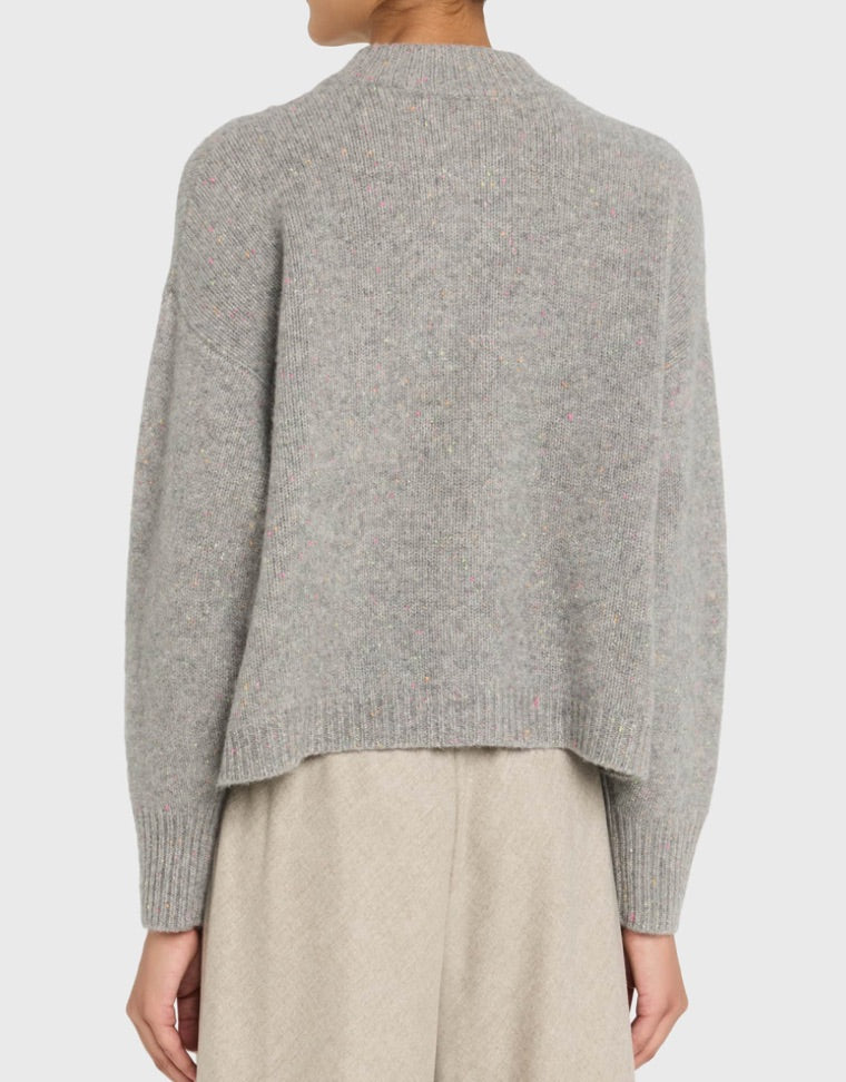FRAME The Cashmere Fleck Cardigan
