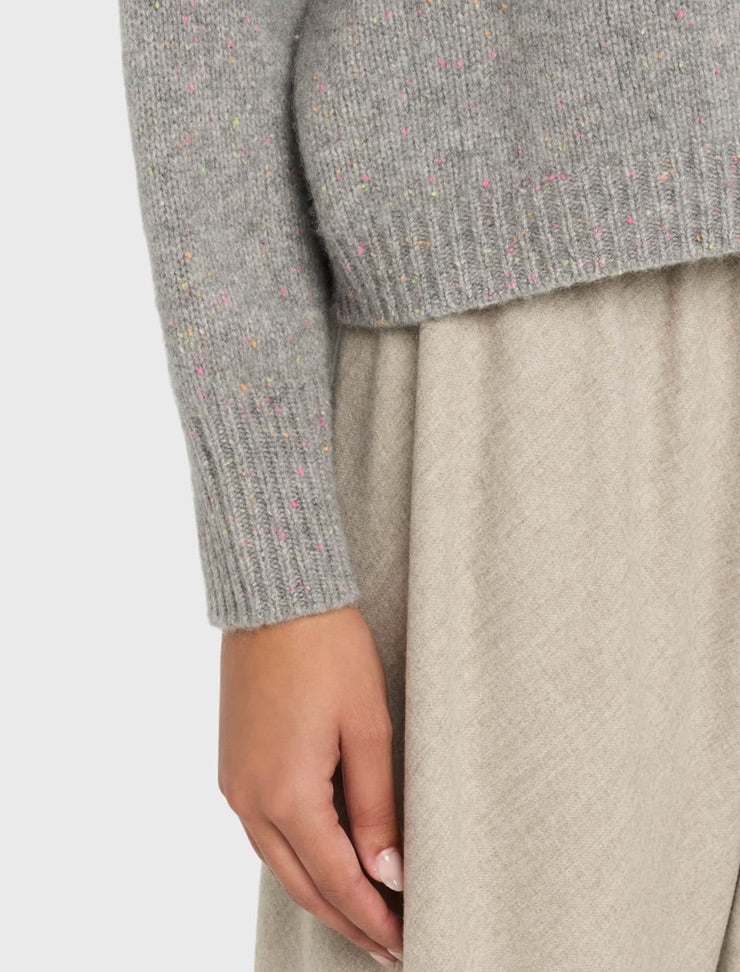 FRAME The Cashmere Fleck Cardigan