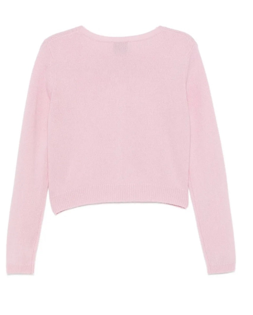 REFORMATION light pink cashmere cardigan