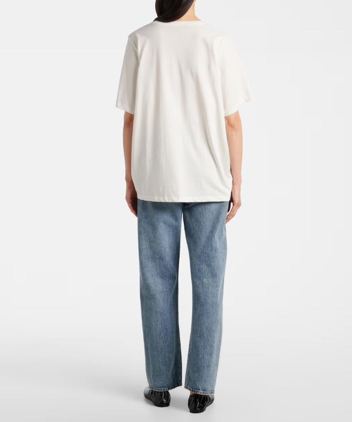 TOTEME white oversized cotton tee