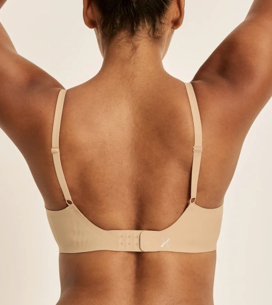 KNIX revolution v neck bra warm sand