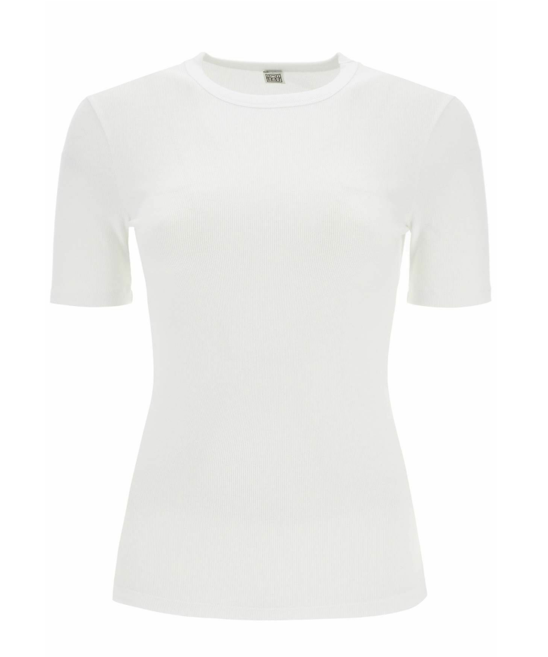 TOTEME classic ribbed t-shirt