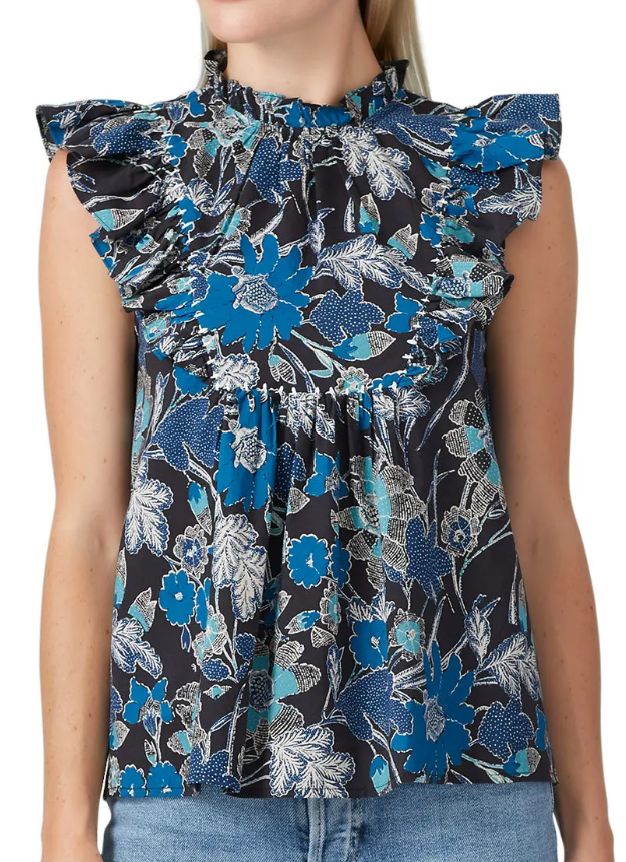 Ulla Johnson Floral Ida Top