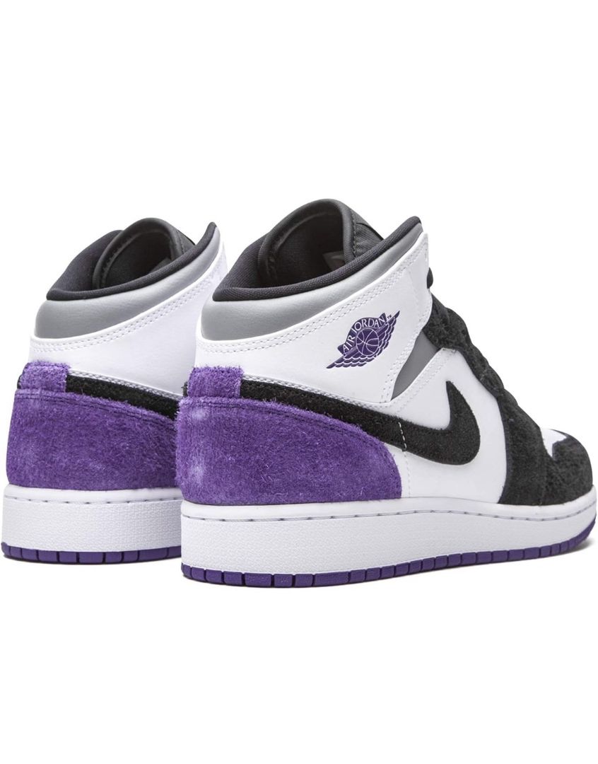 Nike Youth Purple Black Air Jordans