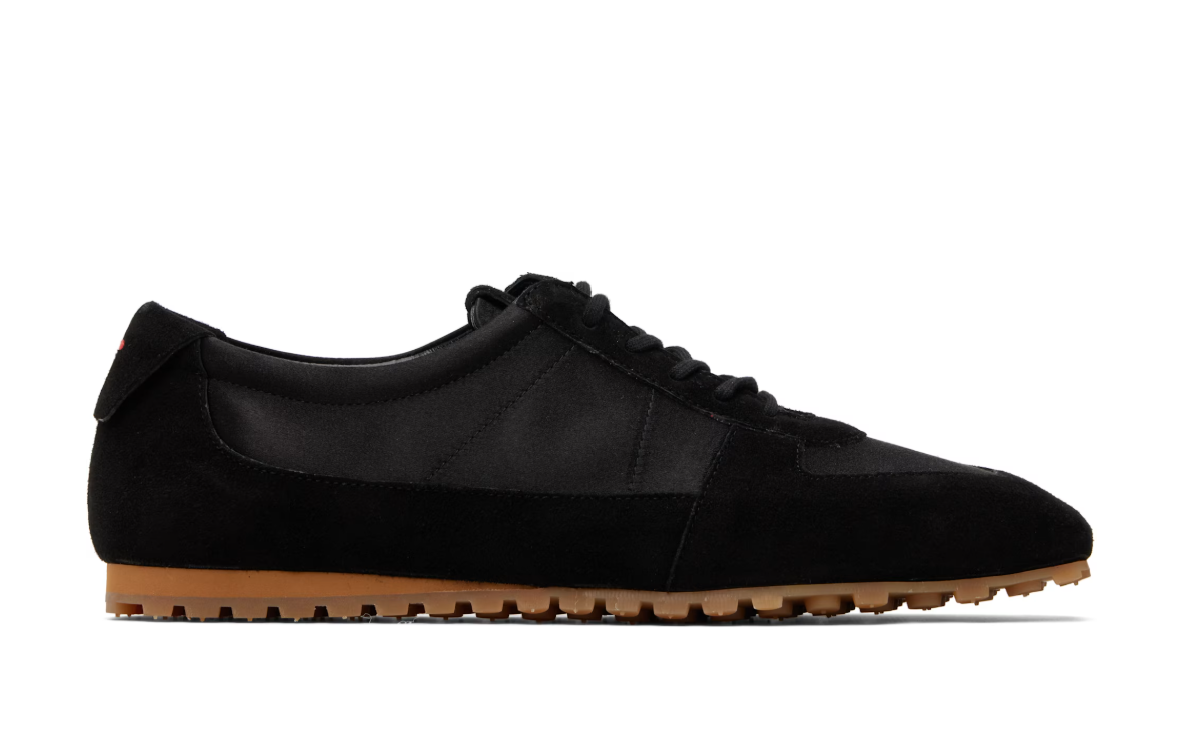Aeyde Black Uma Slim Sneakers