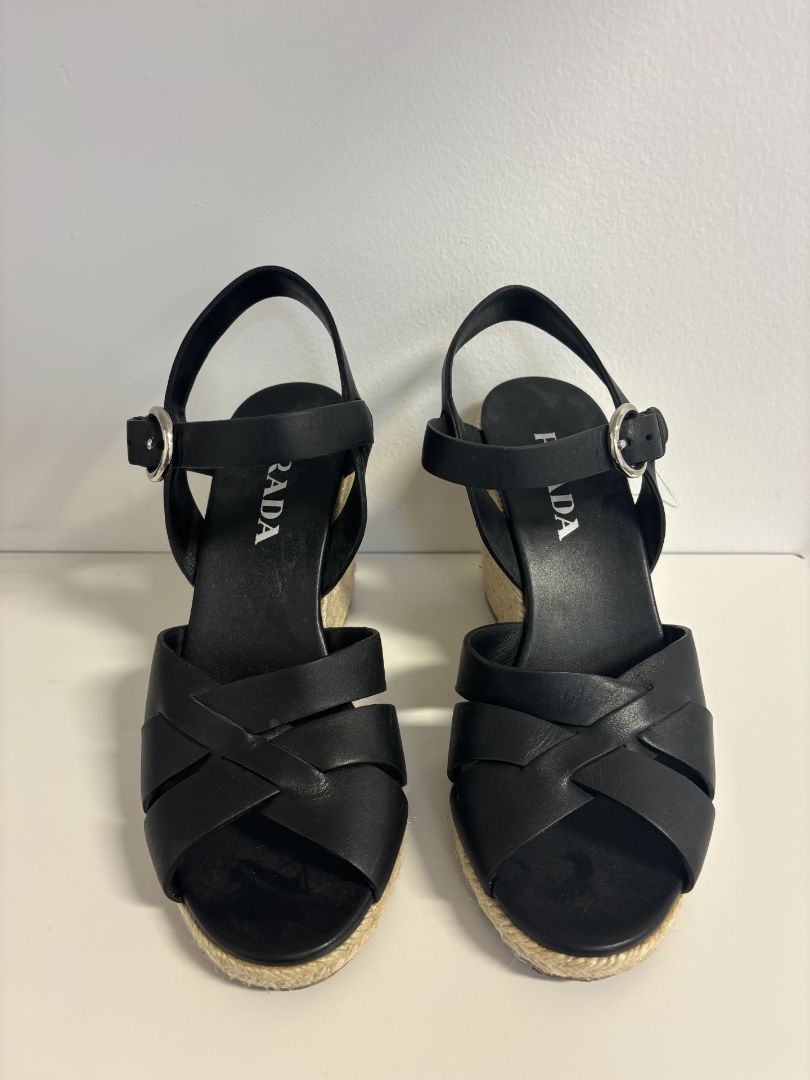Prada Espadrille Wedges