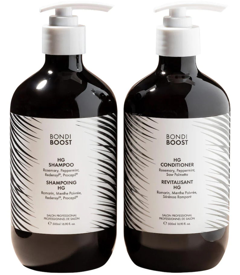 BondiBoost HG Shampoo & Conditioner Set for Thinning Hair with Rosemary, 500 ML