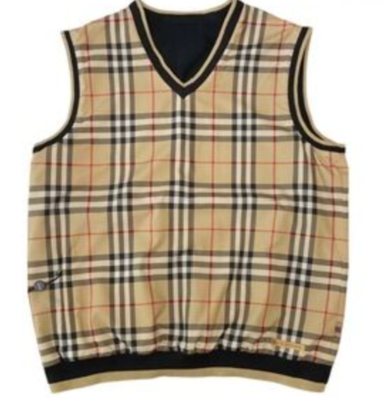 Burberry Men's reversible golf vest