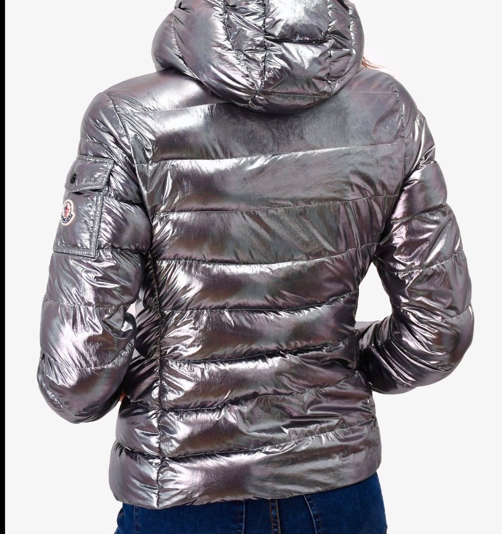 Moncler Metallic Puffer Jacket