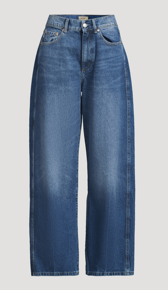DL1961 Taylor Barrel-Leg Jeans