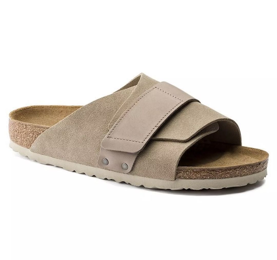 Birkenstock Kyoto Suede Velcro Sandals