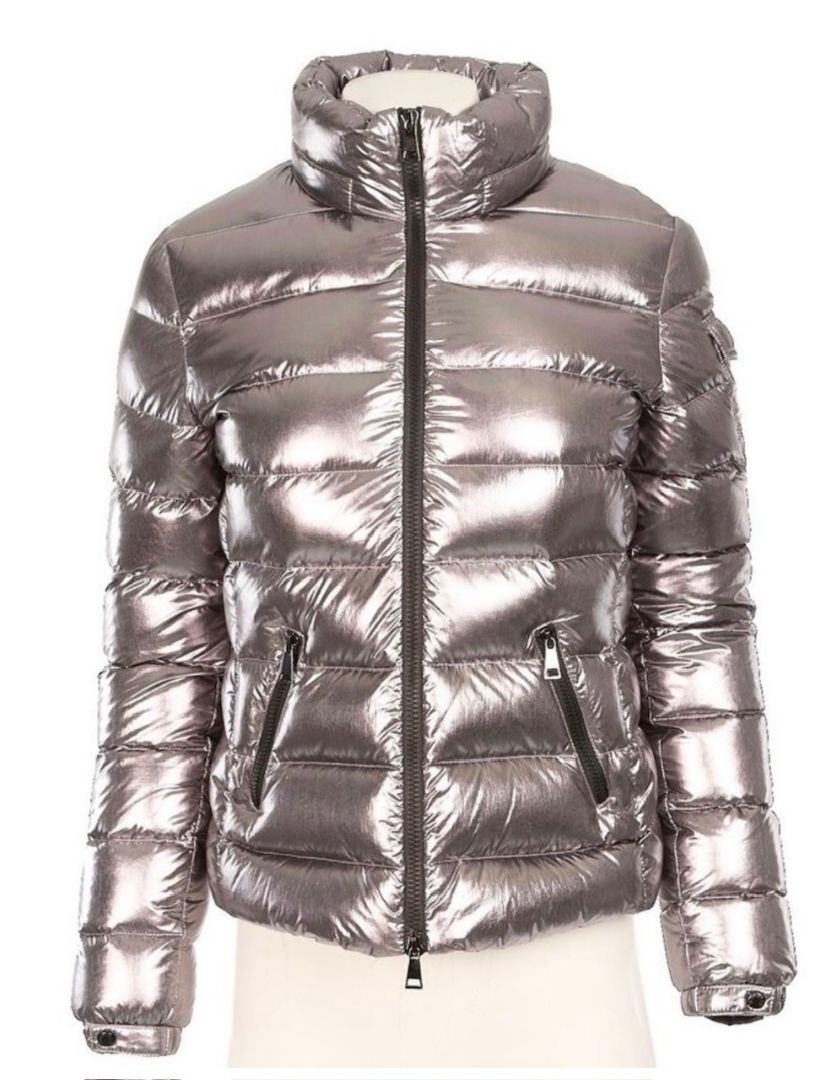 Moncler Metallic Puffer Jacket