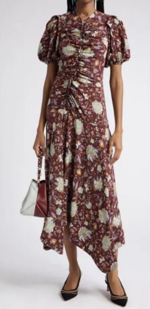 Ulla Johnson Heleen Puff Sleeve Dress