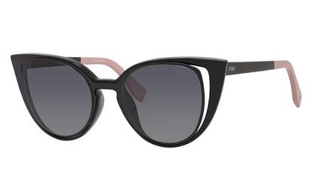 FENDI FF 0136/S SUNGLASSES BLACK