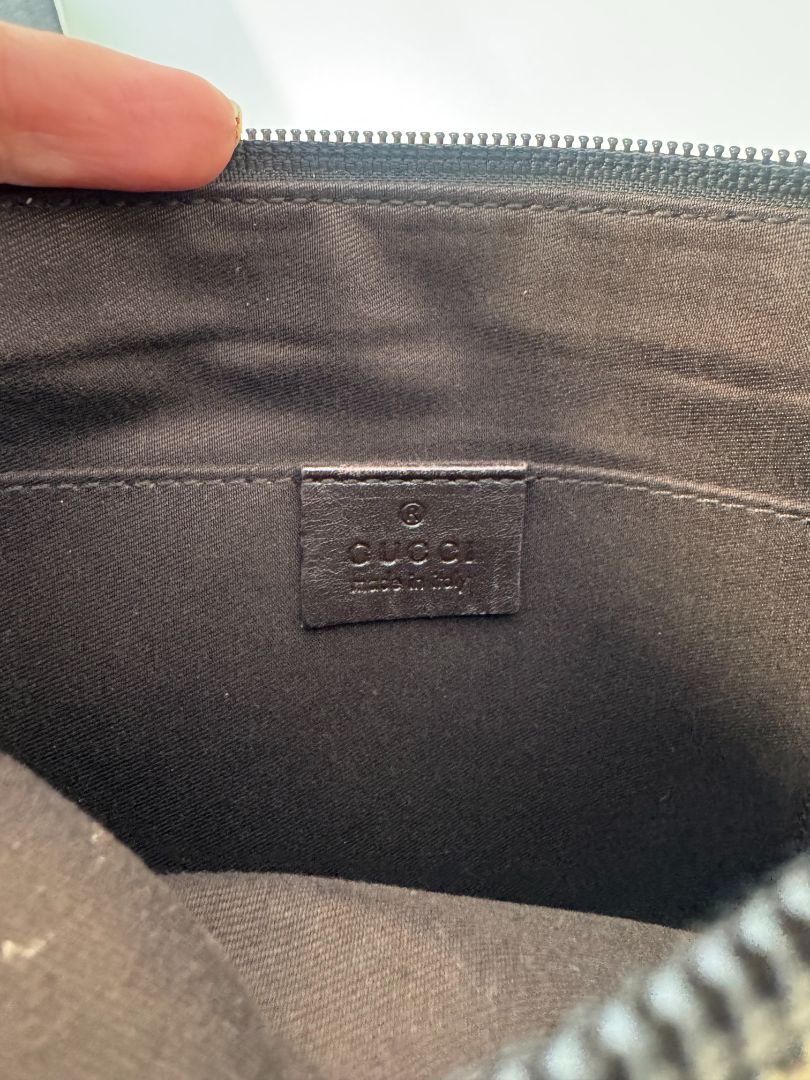 Gucci GG Canvas Zip Crossbody Bag