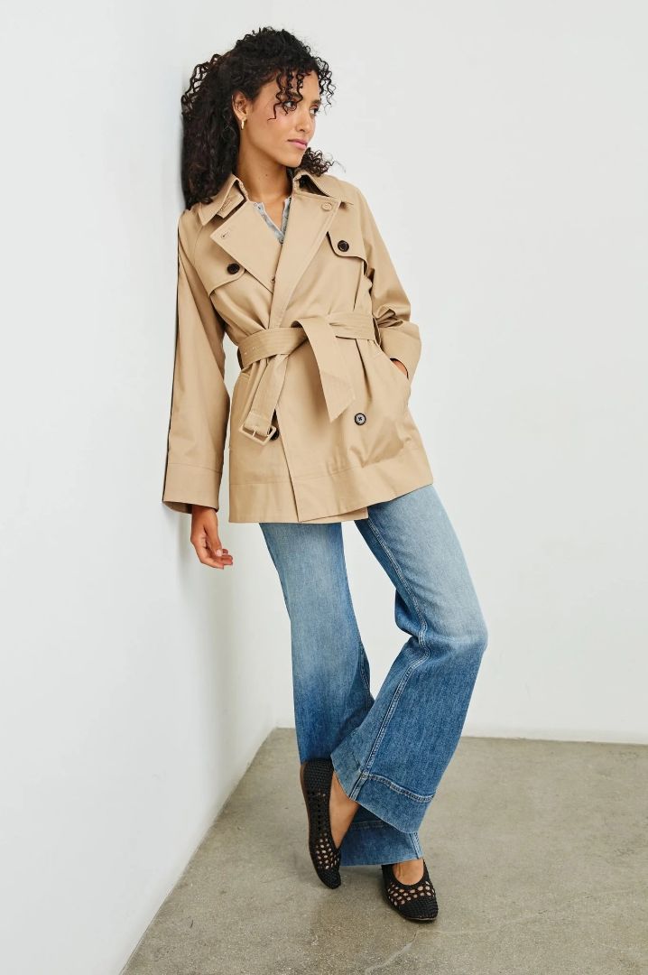 Rails Beige Trench Coat